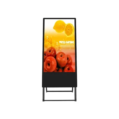 Affichage de l'affiche numérique portable